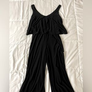 All black jumpsuit